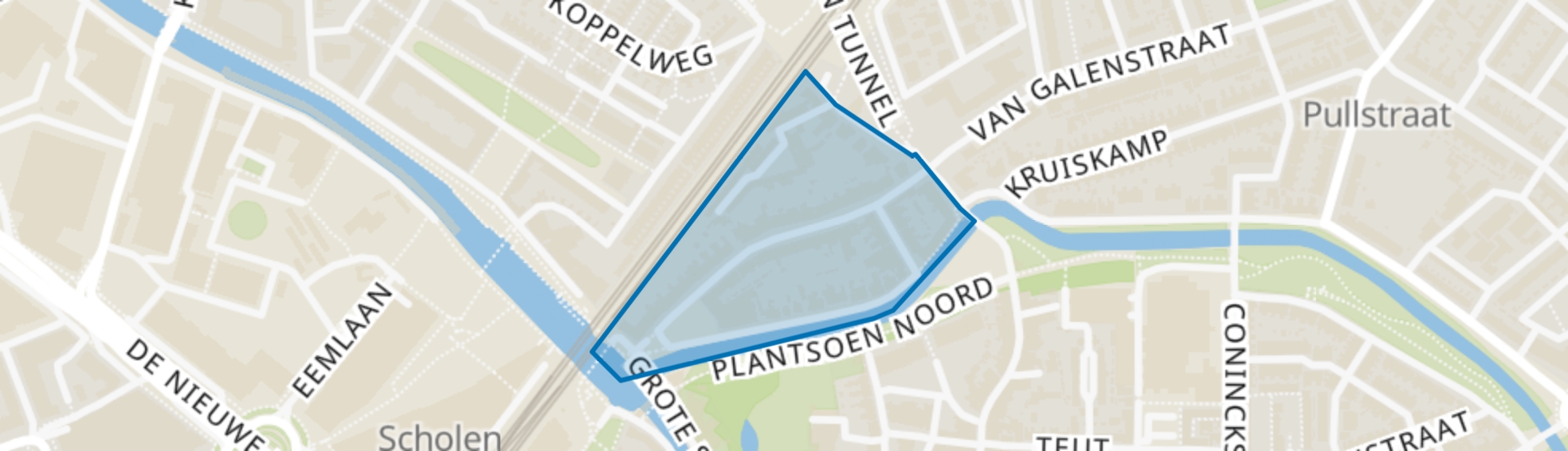 Schimmelpenninckbuurt, Amersfoort map