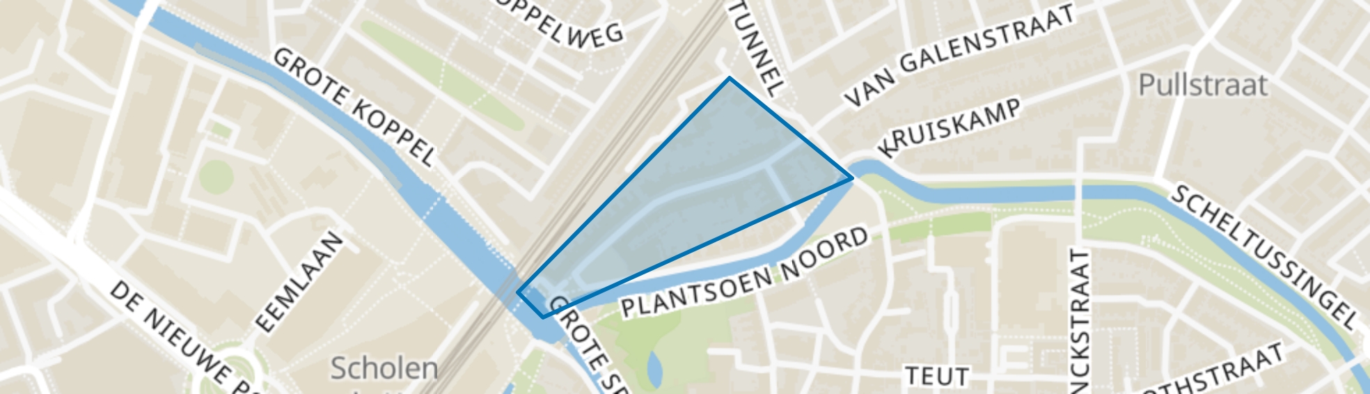 Schimmelpenninckstraat, Amersfoort map