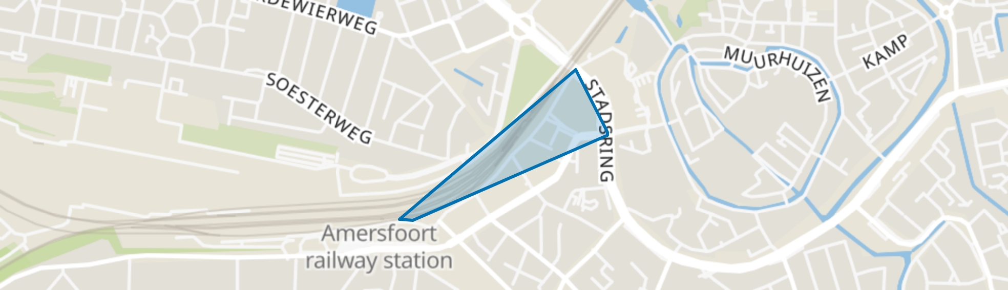 Smallepad, Amersfoort map