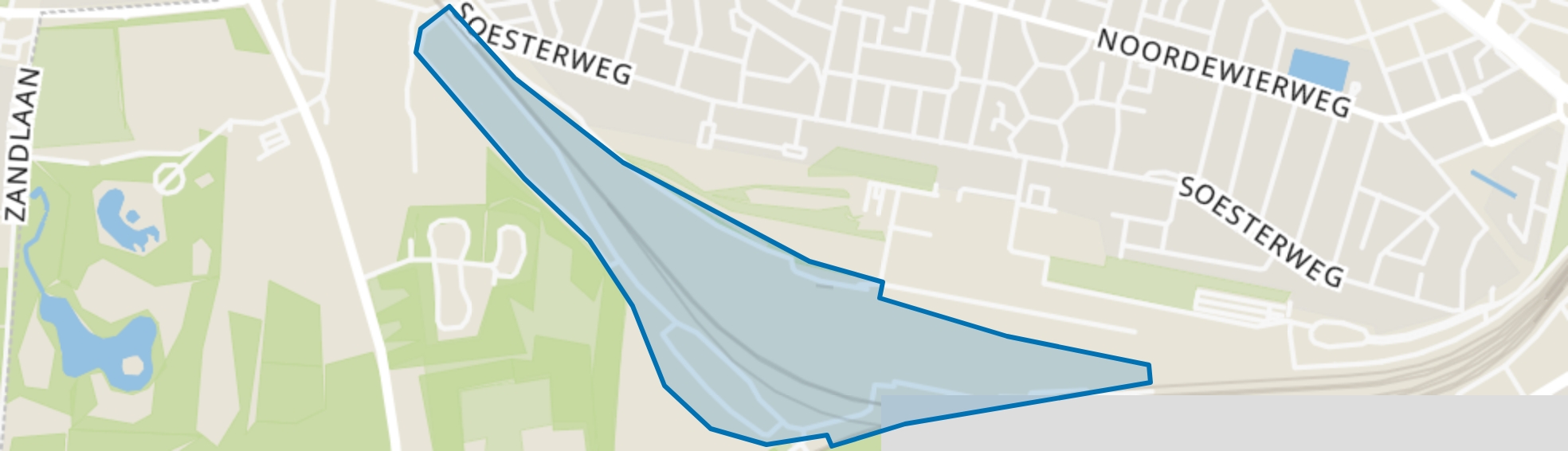 Spooremplacement, Amersfoort map