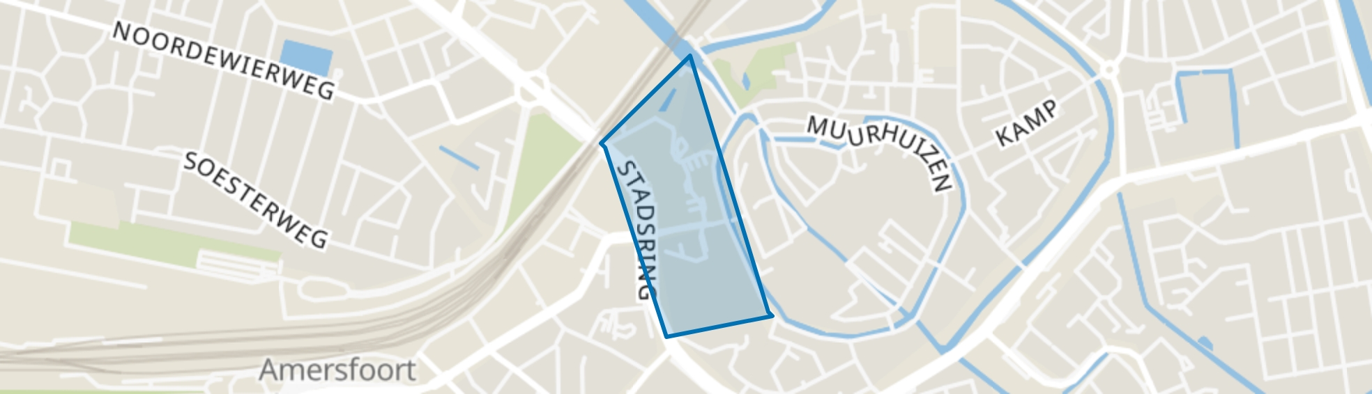 Stadhuisplein, Amersfoort map