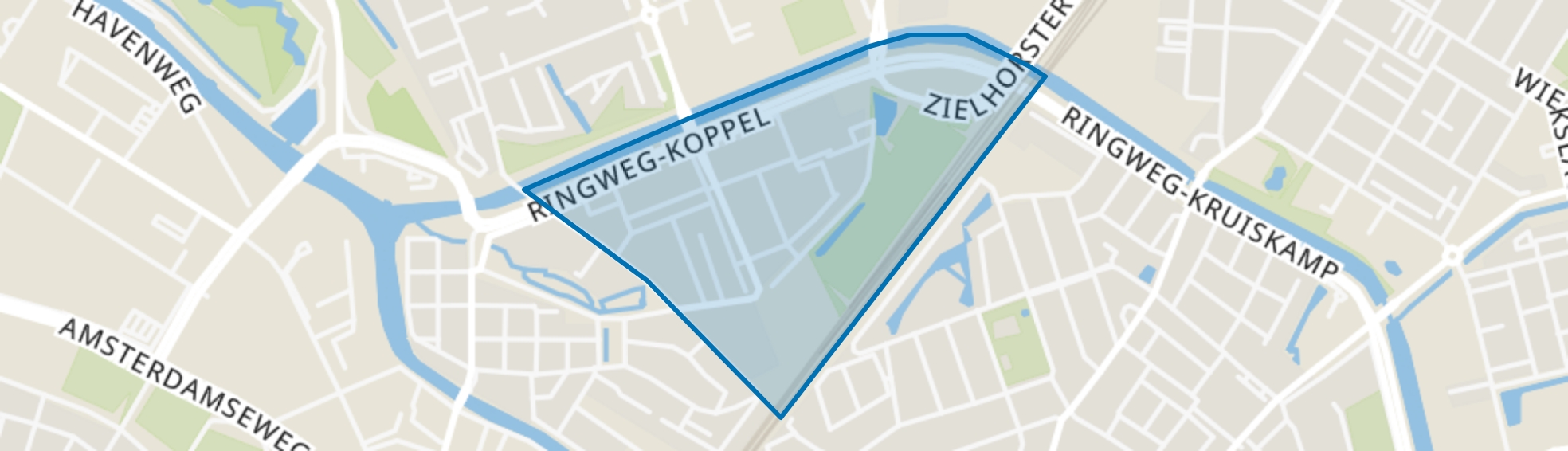 Sterrenbeeldenbuurt, Amersfoort map