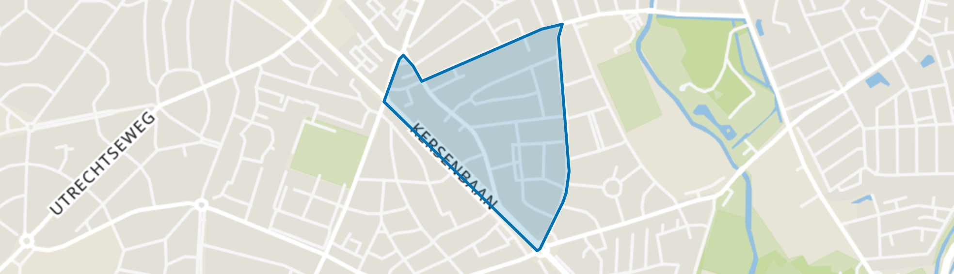 Vermeerkwartier-West, Amersfoort map