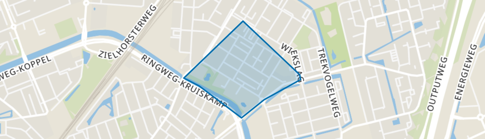 Vinkenbaan, Amersfoort map