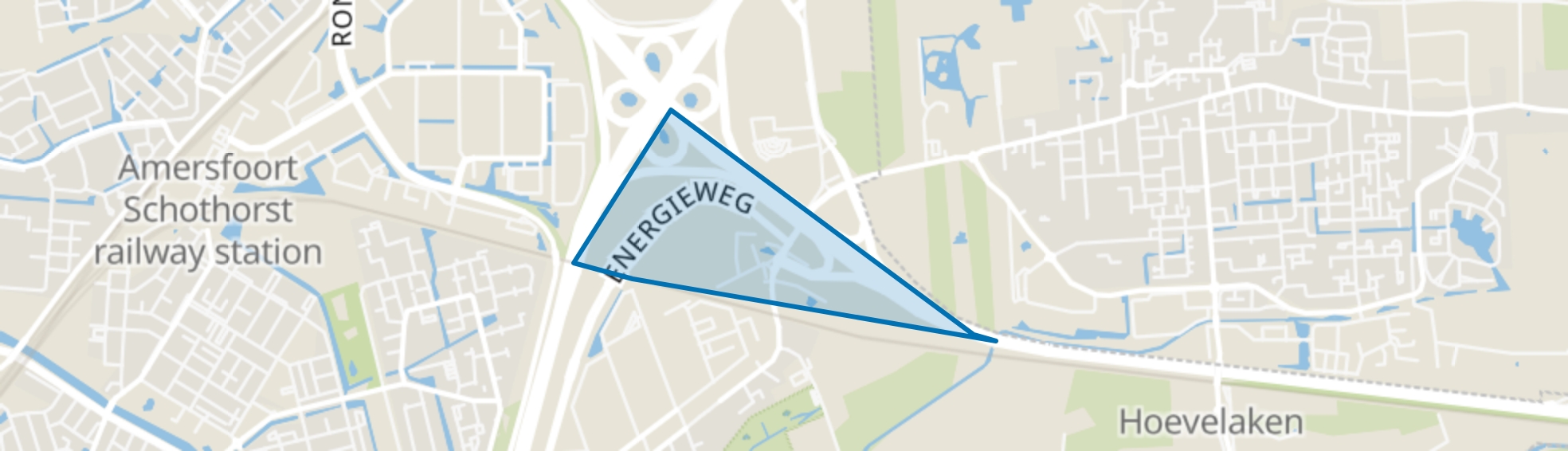 Vinkenhoef, Amersfoort map