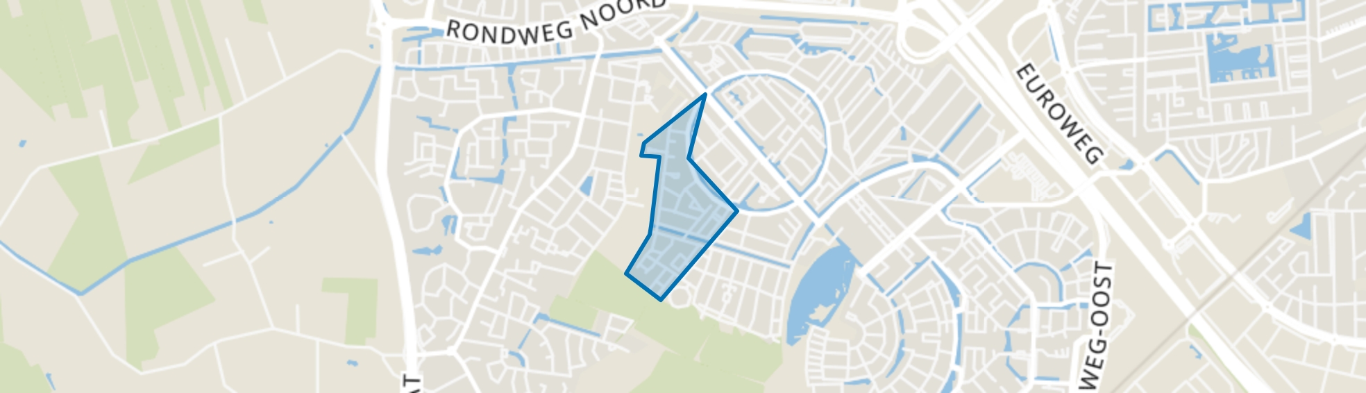 Woudzoom, Amersfoort map