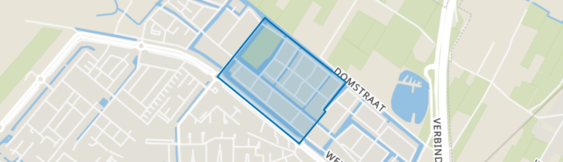 Zuiderzeestedenbuurt-West, Amersfoort map