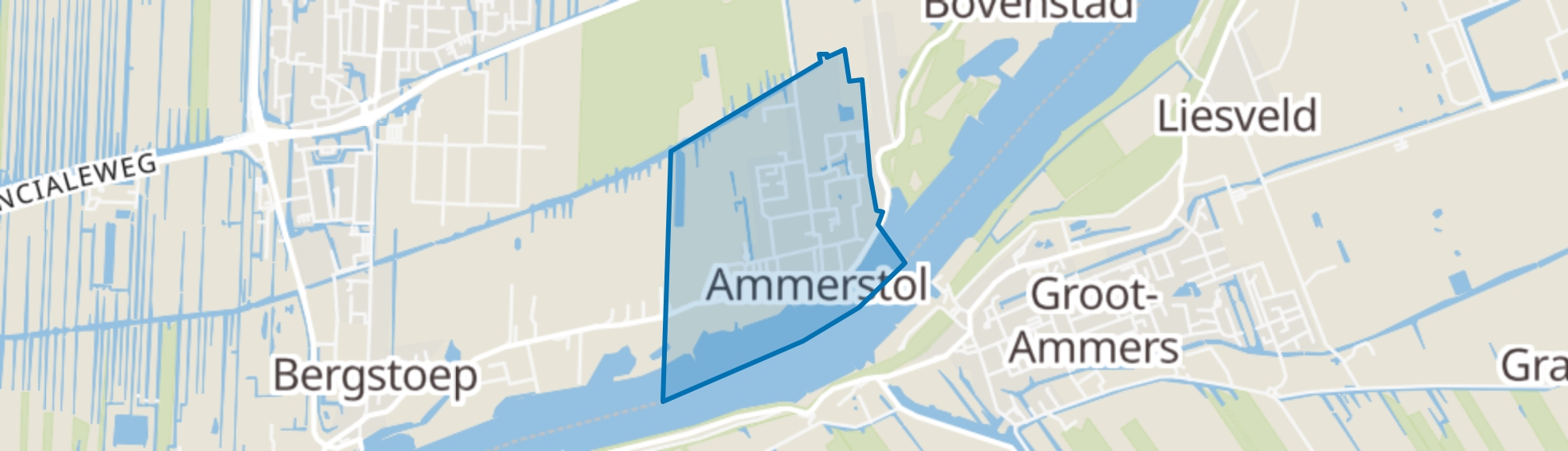 Ammerstol map