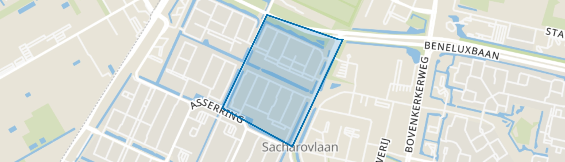 Betsy Perkbuurt, Amstelveen map