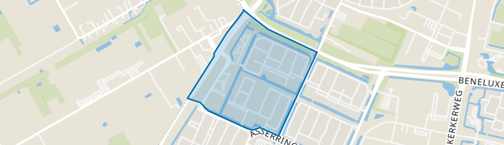 Buitenplaatsenbuurt, Amstelveen map