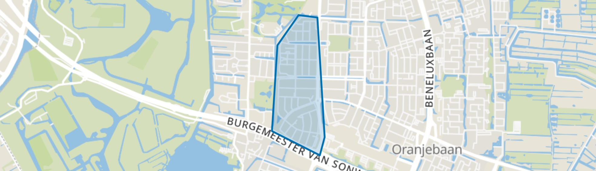 Elsrijk West, Amstelveen map
