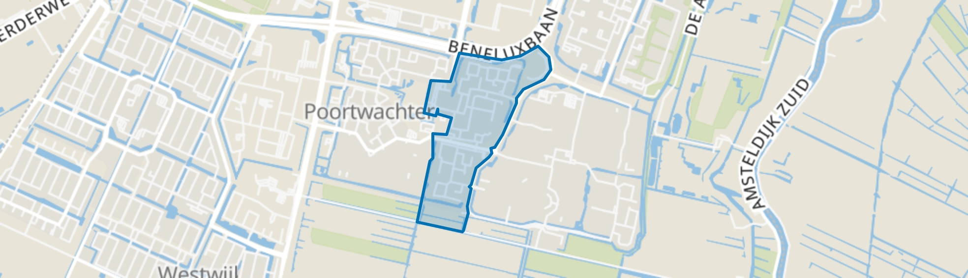 Hemellichamenbuurt, Amstelveen map