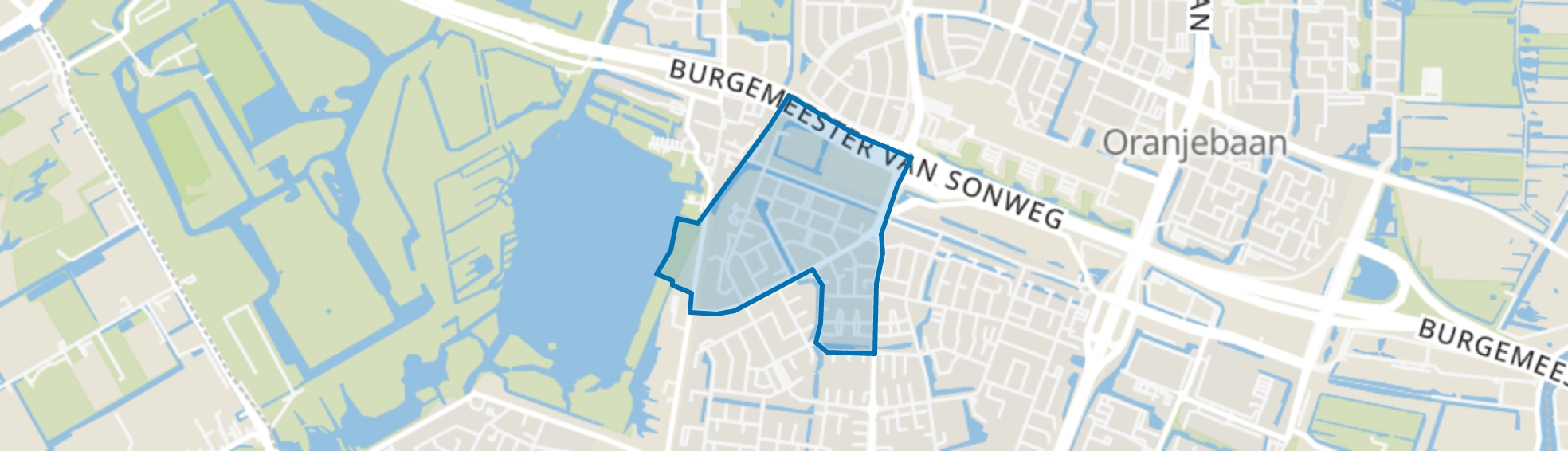 Kastanjebuurt, Amstelveen map