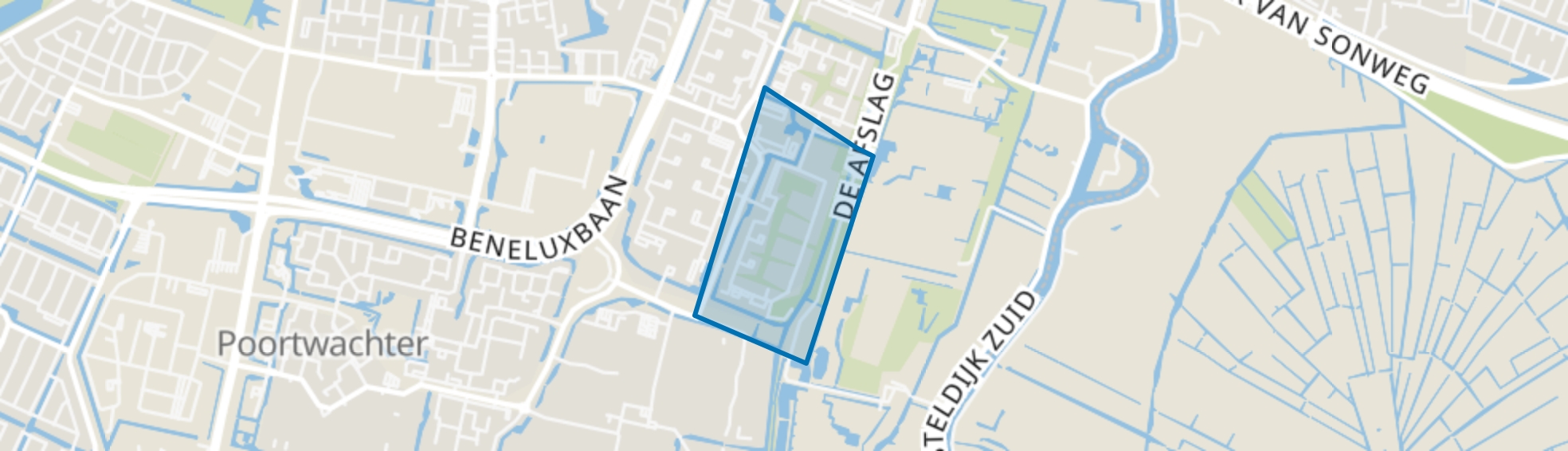 Kringloopbuurt, Amstelveen map