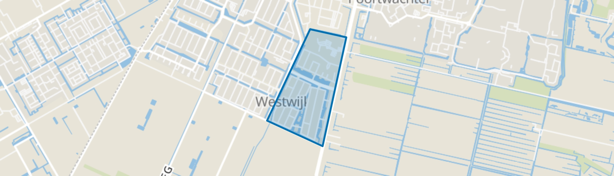 Kruidenbuurt, Amstelveen map