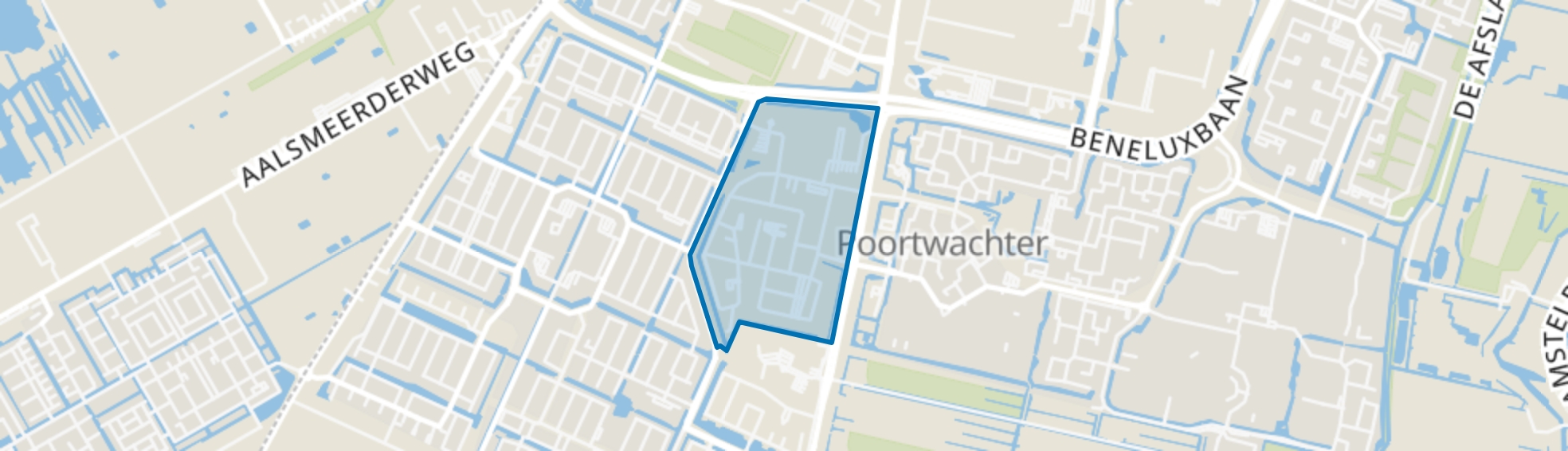 Legmeer, Amstelveen map