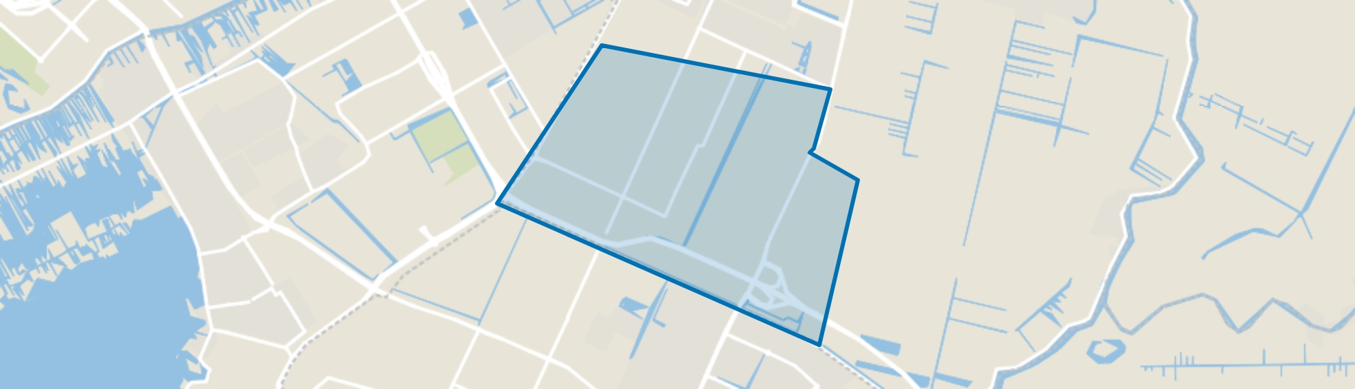 Legmeerpolder, Amstelveen map