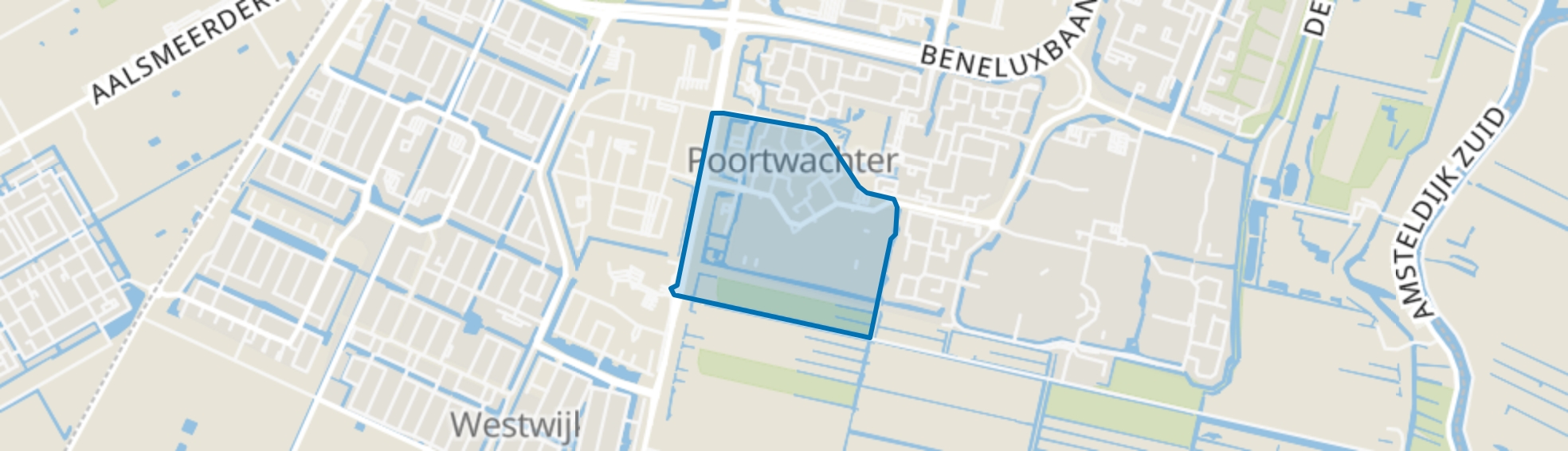 Molenbuurt, Amstelveen map