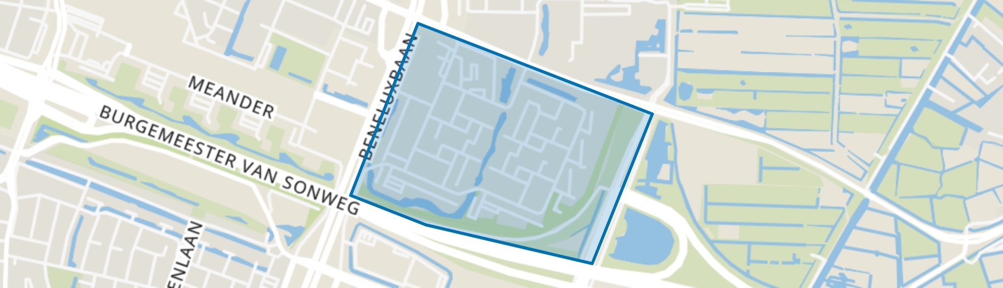 Operabuurt, Amstelveen map