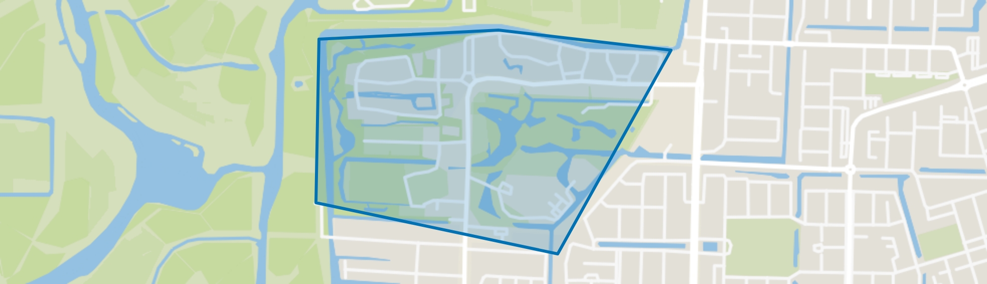 Oranjebuurt, Amstelveen map