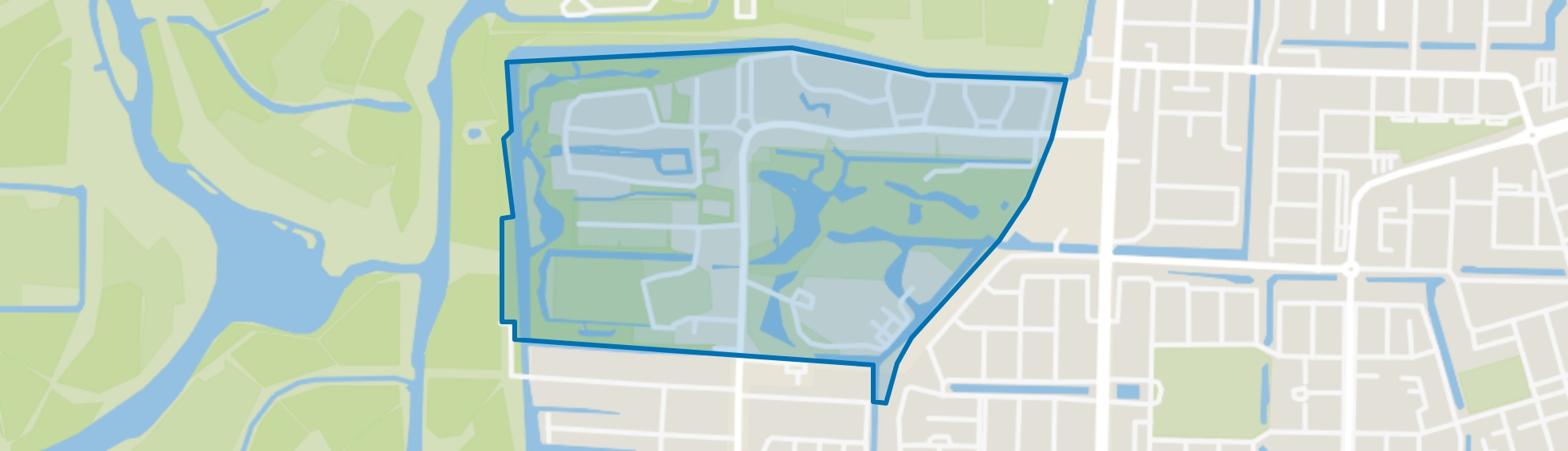 Oranjebuurt, Amstelveen map