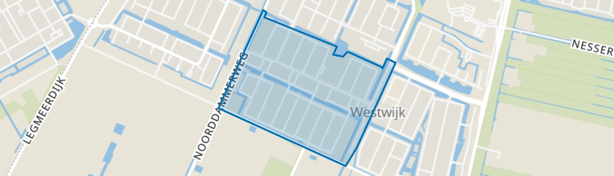 Schrijversbuurt, Amstelveen map