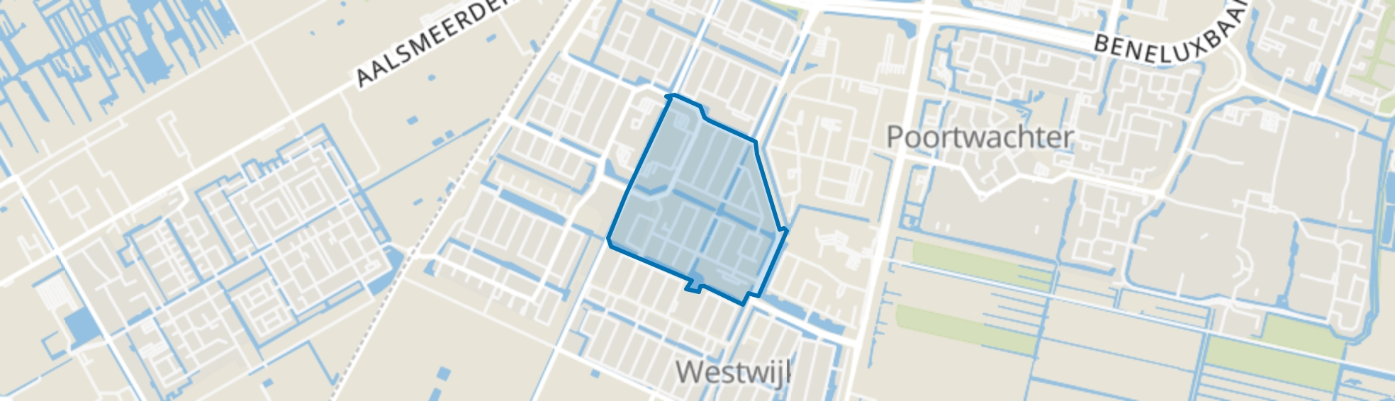 Theaterbuurt, Amstelveen map