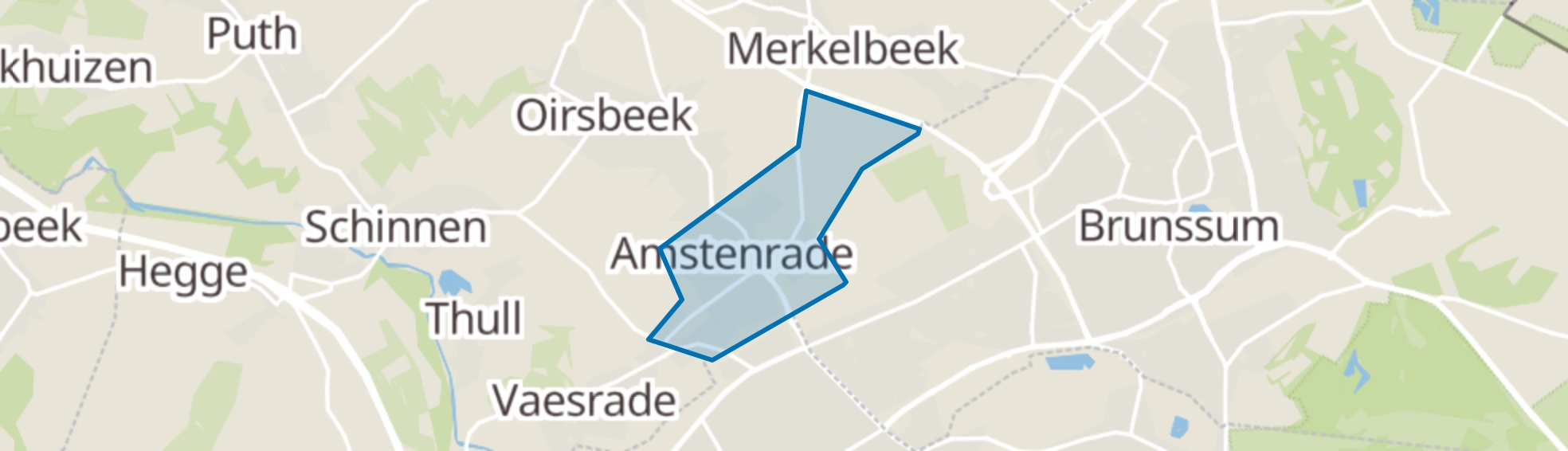 Amstenrade map