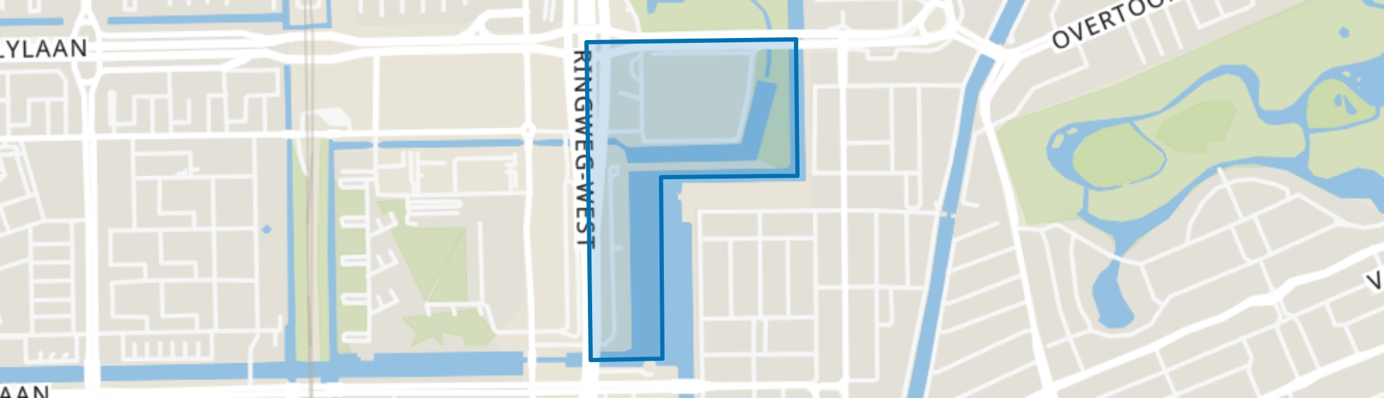 Andreasterrein, Amsterdam map