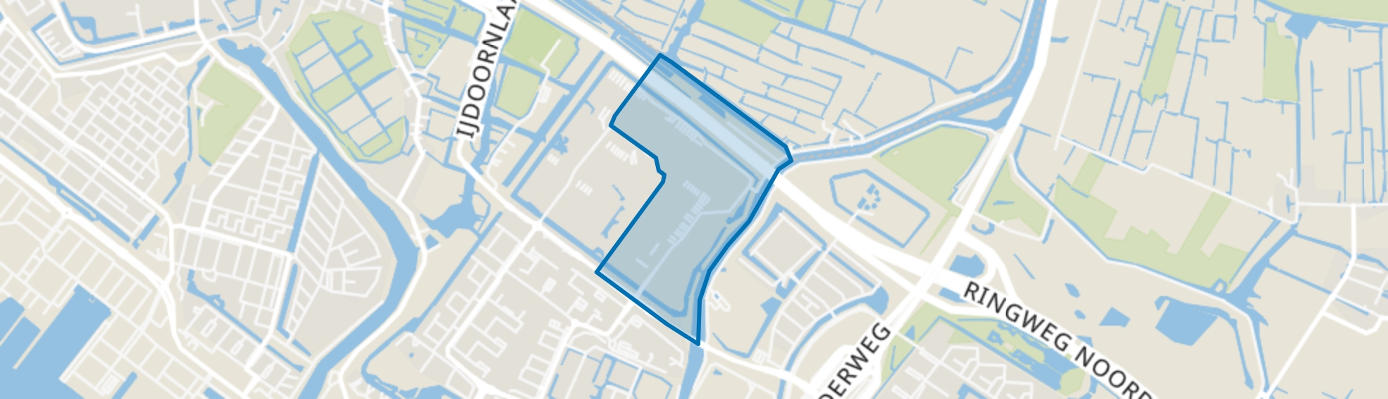 Banne-Noordoost, Amsterdam map