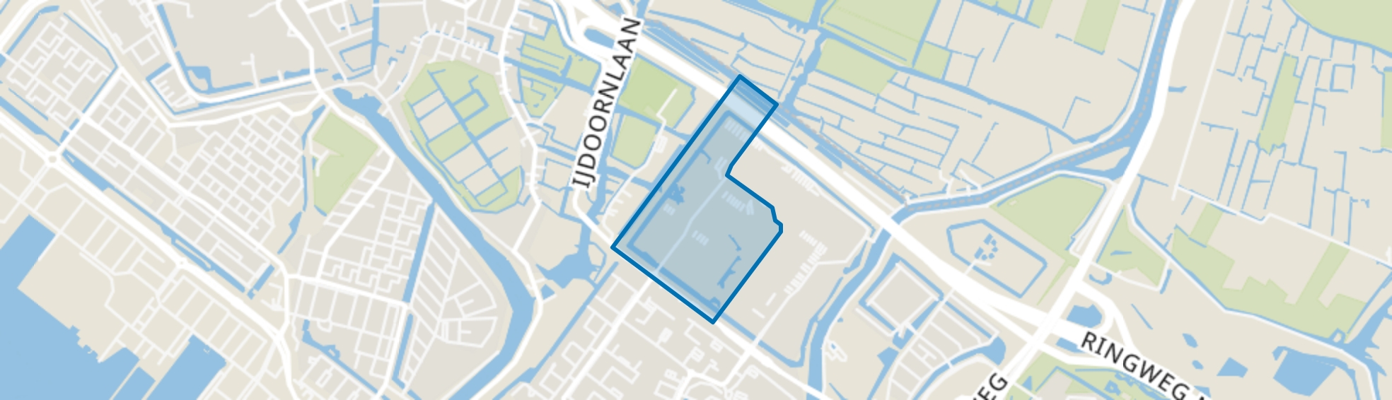 Banne-Noordwest, Amsterdam map