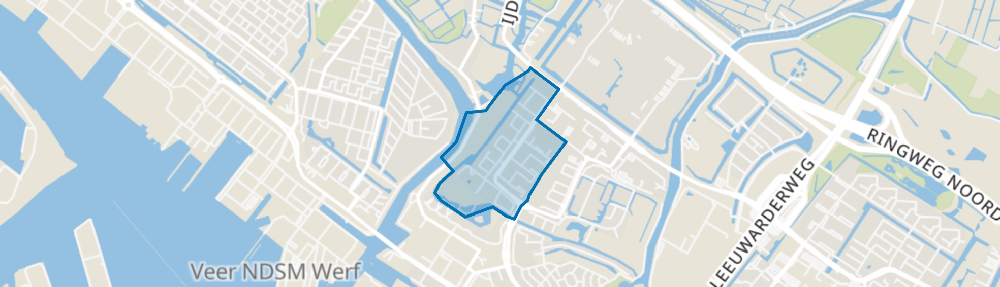 Banne-Zuidwest, Amsterdam map