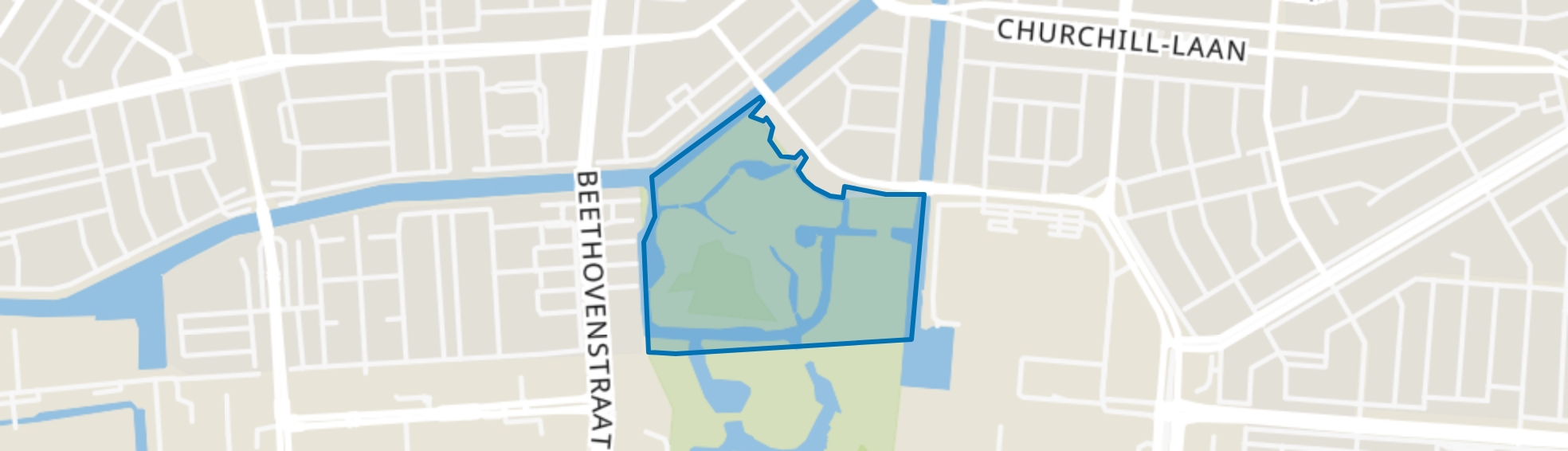 Beatrixpark, Amsterdam map