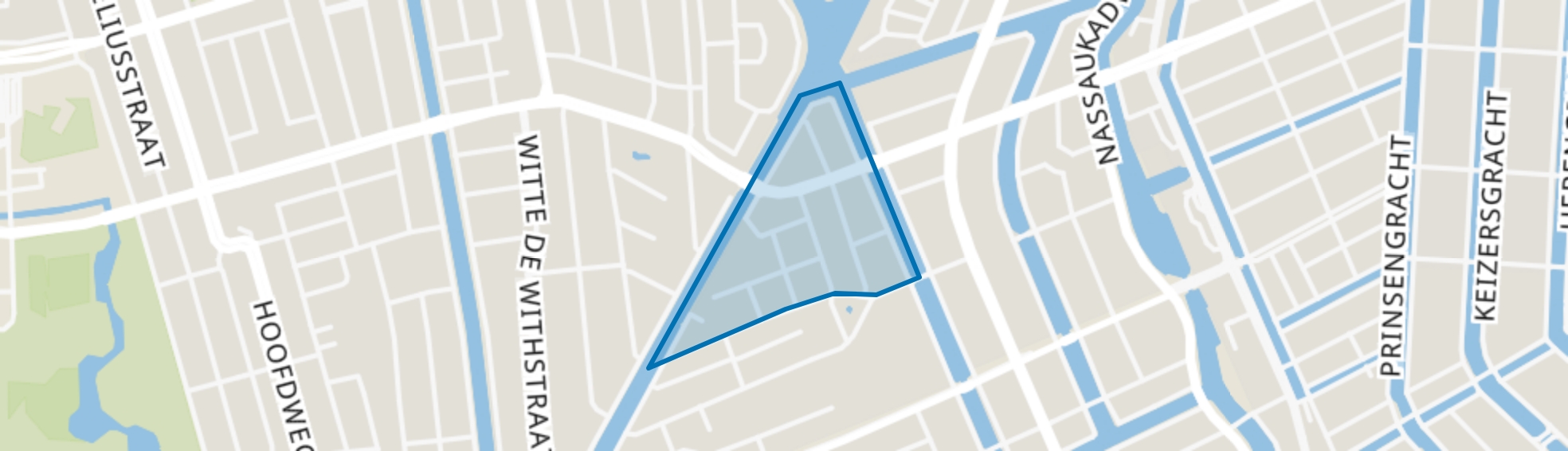 Bellamybuurt-Noord, Amsterdam map