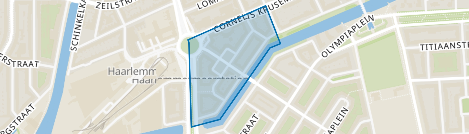 Bertelmanpleinbuurt, Amsterdam map