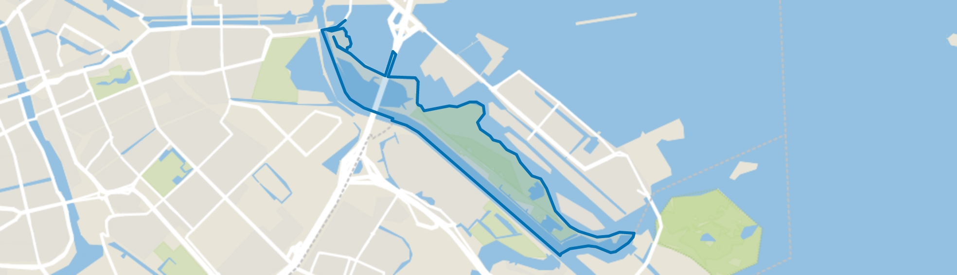 Bovendiep/Diemerpark, Amsterdam map