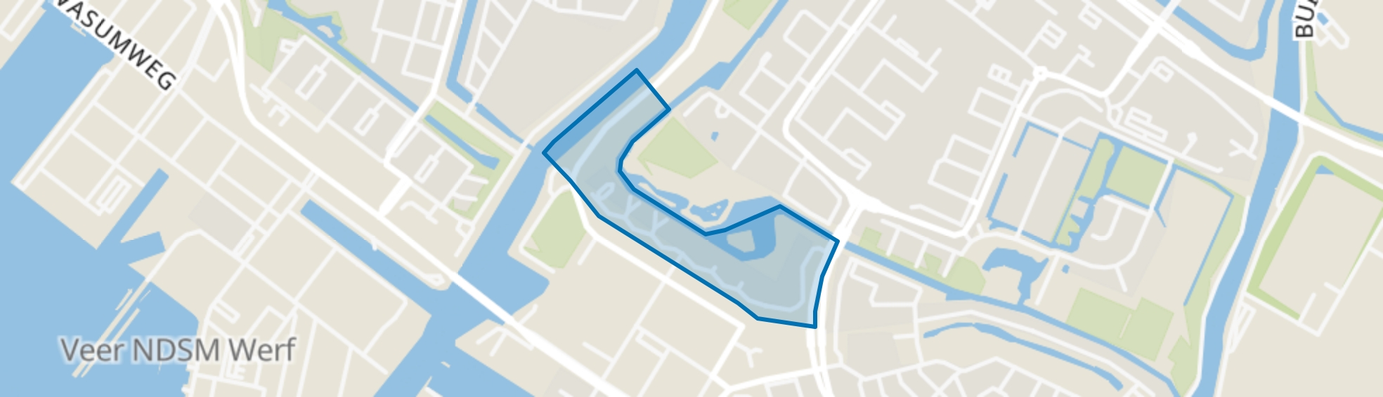 Buiksloterbreek, Amsterdam map