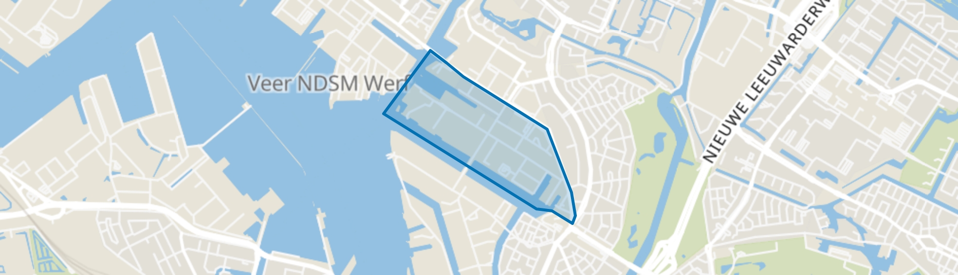 Buiksloterham-Noord, Amsterdam map