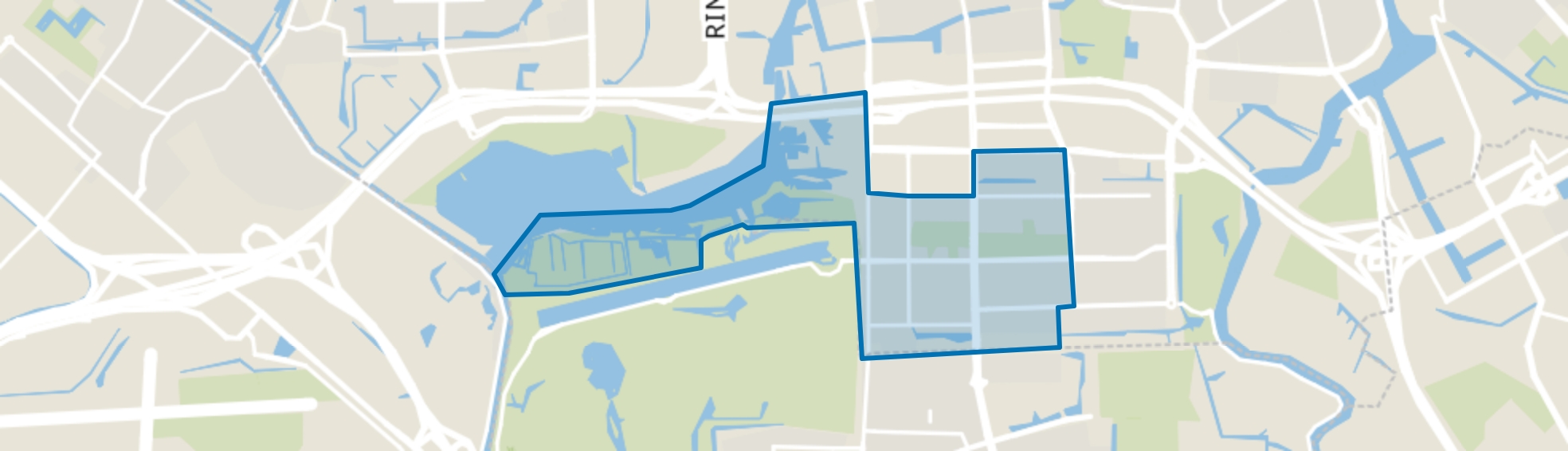 Buitenveldert-West, Amsterdam map