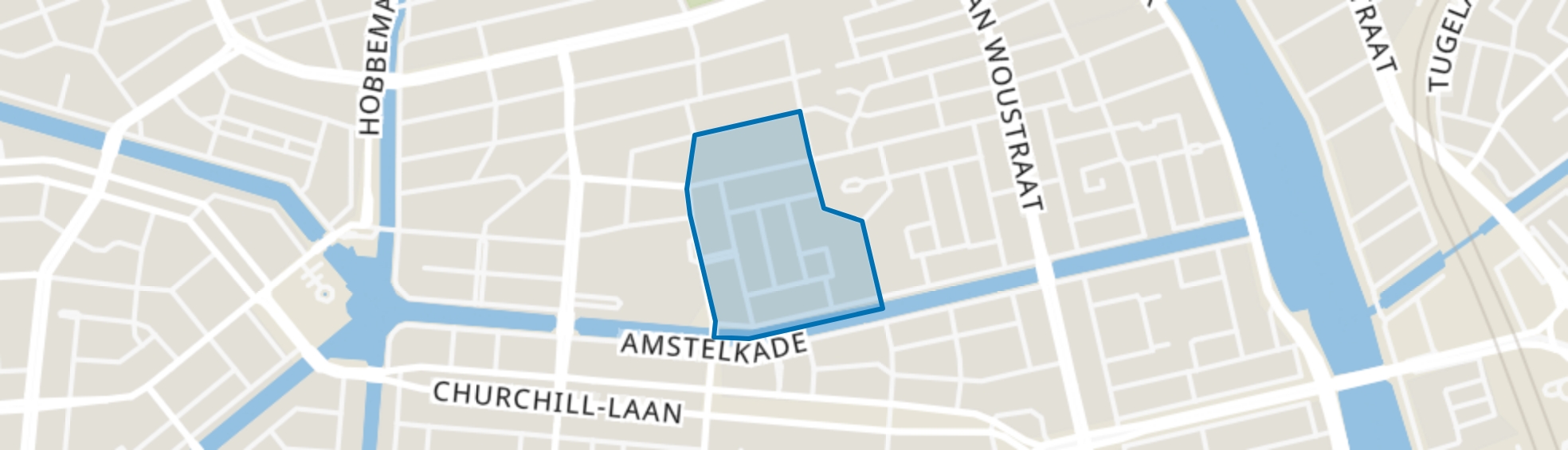 BurgemeesterTellegenbuurt-West, Amsterdam map