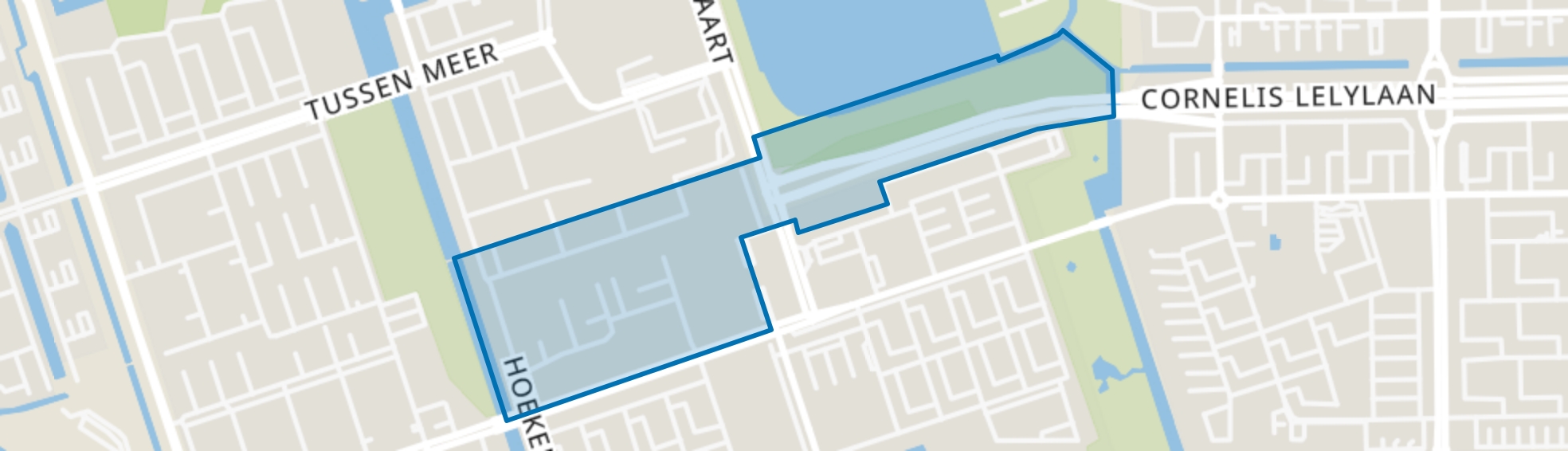 Calandlaan/Lelylaan, Amsterdam map