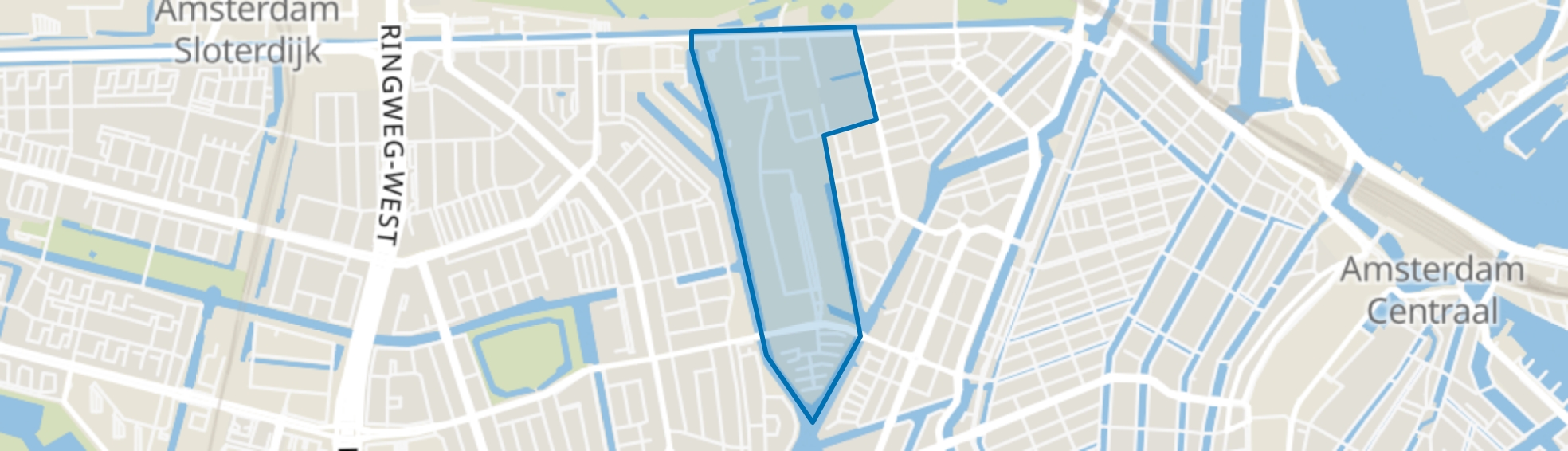 Centrale Markt, Amsterdam map