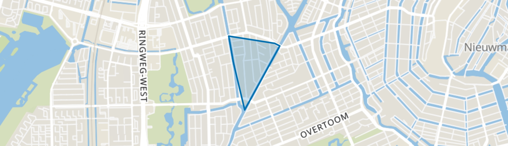 Chassébuurt, Amsterdam map
