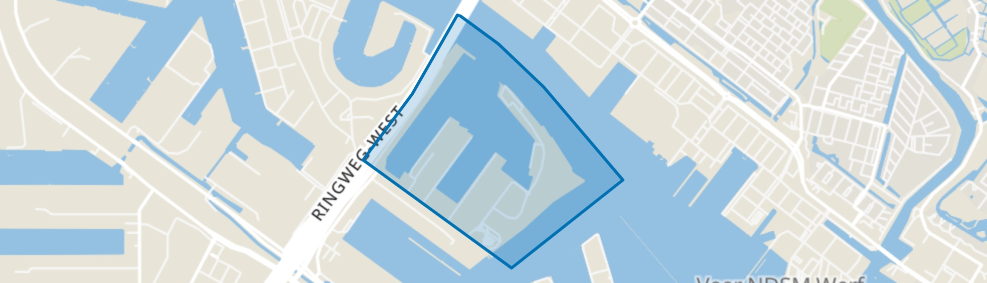 Coenhaven, Amsterdam map