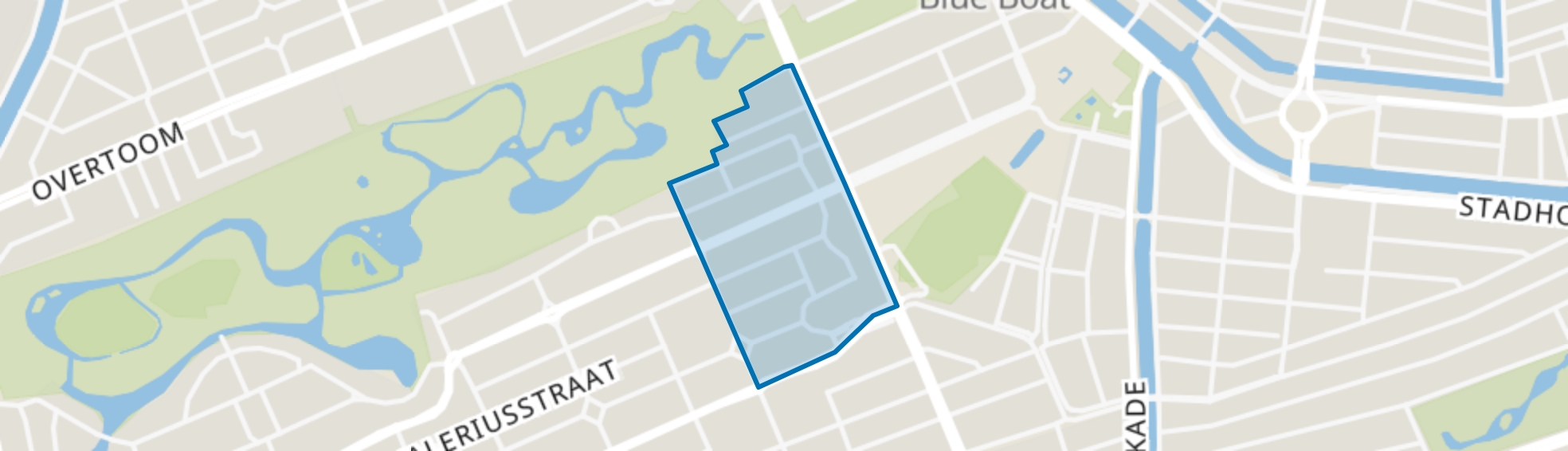 Concertgebouwbuurt, Amsterdam map