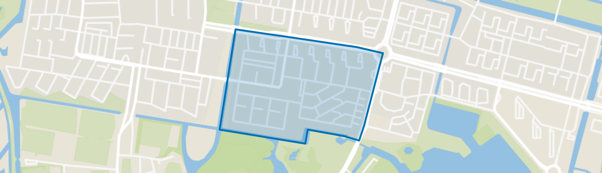 Confuciusbuurt, Amsterdam map