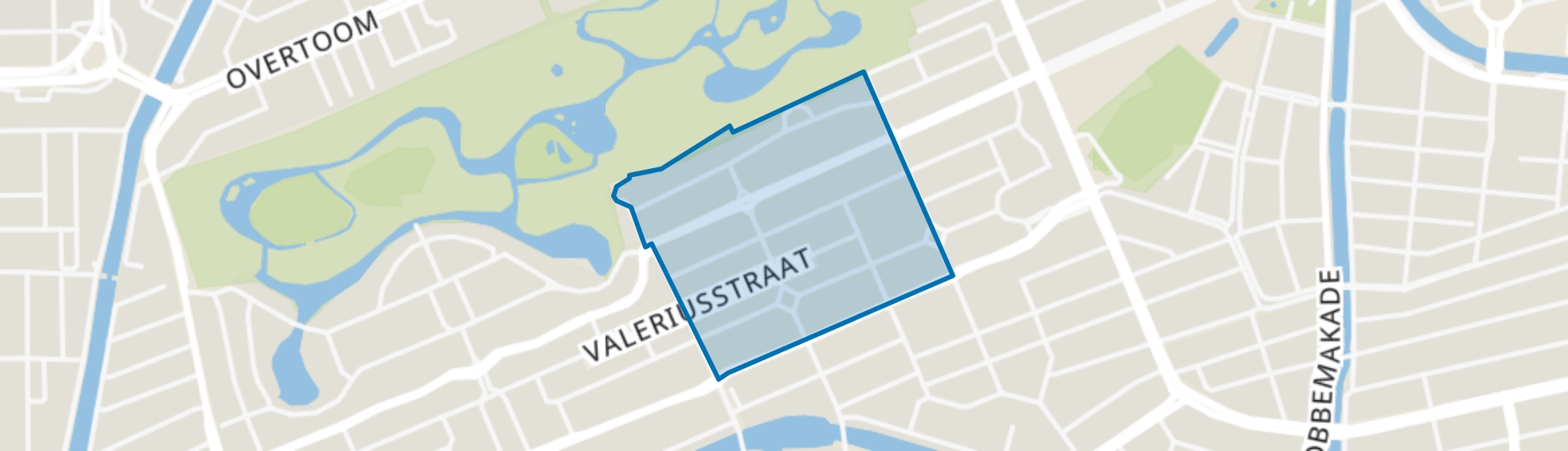 Cornelis Schuytbuurt, Amsterdam map