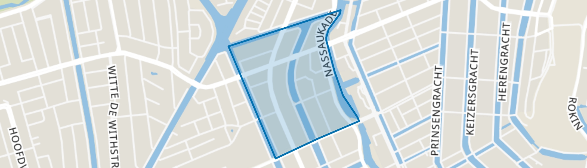 Da Costabuurt-Noord, Amsterdam map