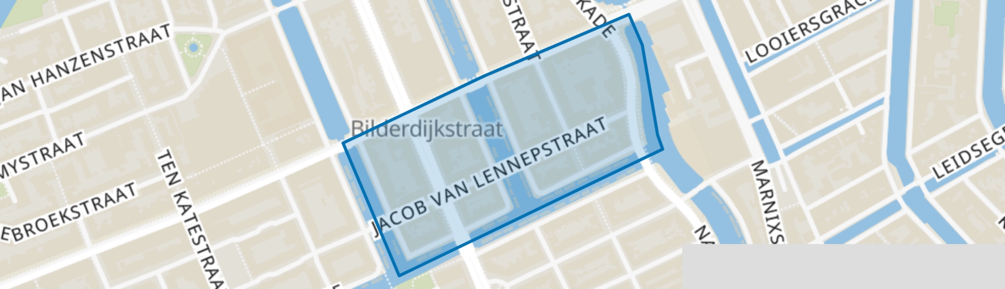 Da Costabuurt-Zuid, Amsterdam map