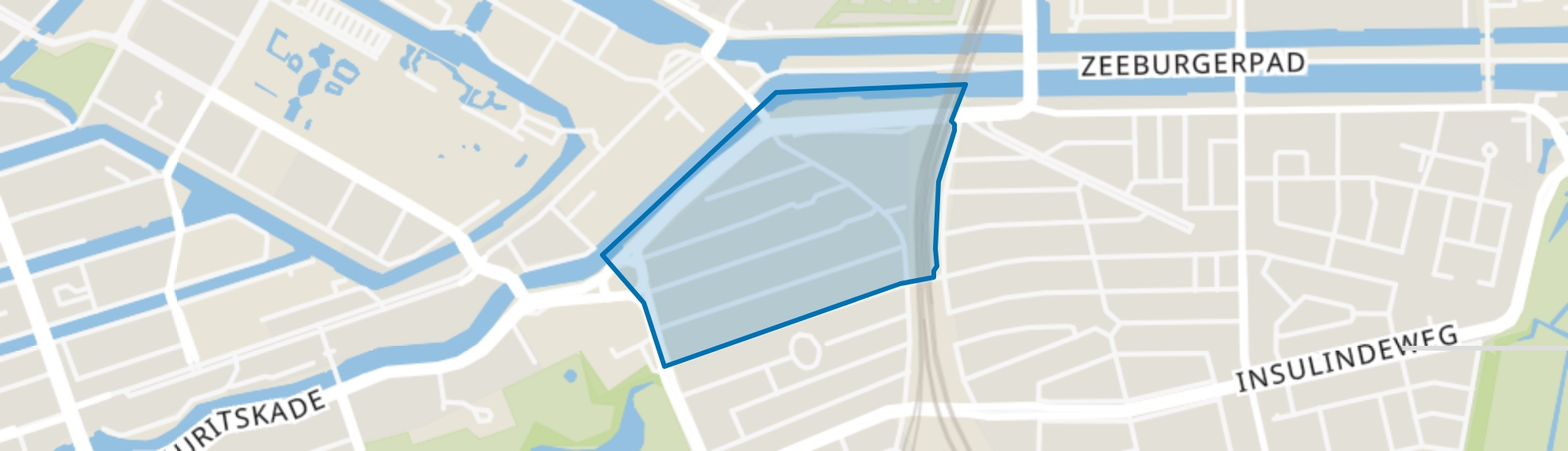 Dapperbuurt-Noord, Amsterdam map